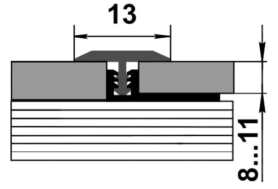 Profil stykoperekryvayushchij PS 09.2700.01l 2