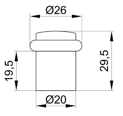 Upor dvernoj Border B2 2