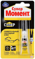 Klej MOMENT SUPER 3gr multi-karta 12036