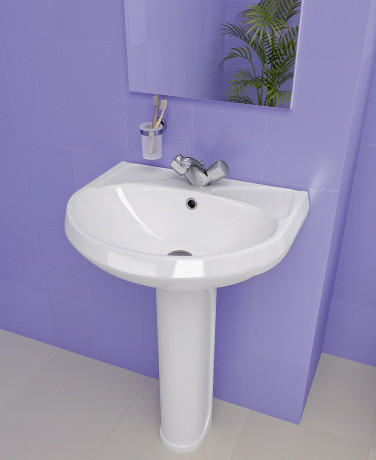 Rakovina SANTERI Vest farfor 56,4sm 3