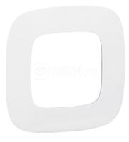 Ramka dlya rozetki 1gnezdo Legrand Allure 754301 belyj