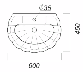Rakovina SANITA Romashka 2
