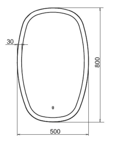 Zerkalo COMFORTY Kosmeya 2