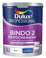 Kraska DULUX Professional Bindo 2 dlya potolkov glubokomatovaya snezhno-belaya 4,5l