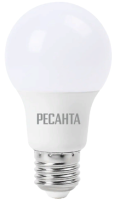 Lampa svetodiodnaya RESANTA 9Vt E27 3000K grusha