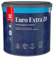 Kraska EURO EXTRA-20 TIKKURILA moyushchayasya dlya vlazhnyh pomeshchenij 2,7l baza S 40461