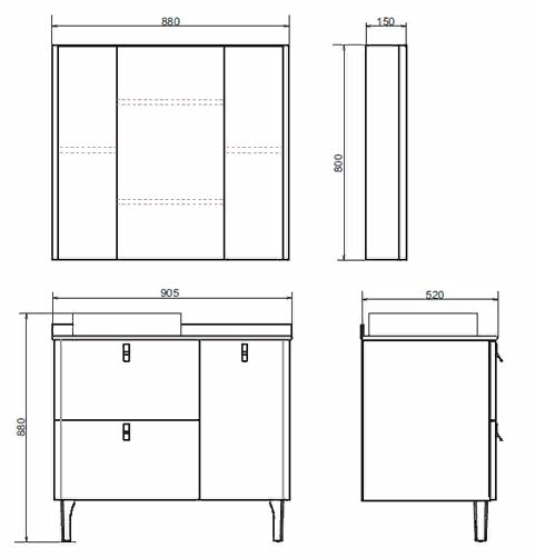 Tumba COMFORTY Sorrento 2