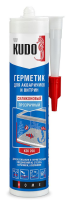 Germetik KUDO silikonovyj dlya akvariumov i vitrin prozrachnyj KSK-200 280ml