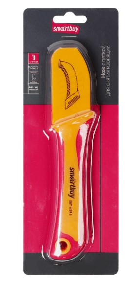 Nozh dlya snyatiya izolyacii s pyatkoj Smartbuy Tools 175mm 2