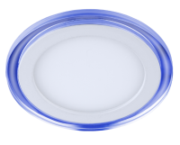 Panel svetodiodnaya ERA 6Vt 4000K s sinej podsvetkoj LED 3-6 BL 1