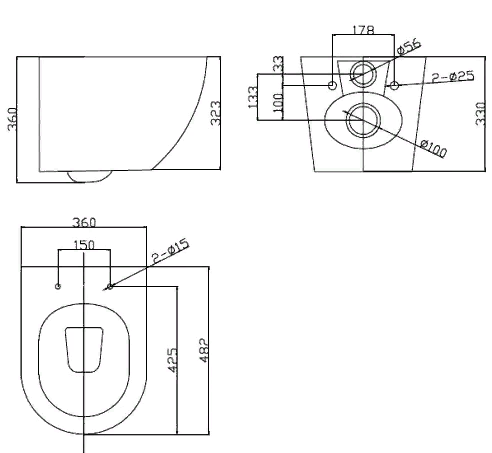 Unitaz podvesnoj mikrolift BELBAGNO Uno 3