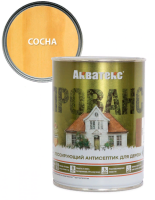 Lessiruyushchij antiseptik dlya dereva Akvateks PROVANS sosna 0,75l Rogneda