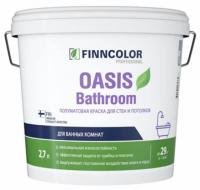 Kraska OASIS BATHROOM TIKKURILA dlya vlazhnyh pomeshchenij 9l 51176