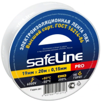 Izolenta 19mm 20m SafeLine 9369 belaya