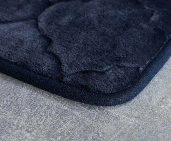 Kovrik dlya vannoj IDDIS 50x80sm sinij 3