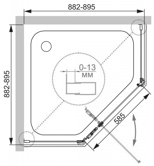 Dushevoe ograzhdenie 2