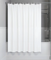 Shtora dlya vannoj IDDIS 200x180sm RE belyj 1