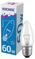 Lampa nakalivaniya 60Vt svecha E27 Kosmos