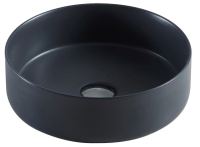 Rakovina nakladnaya 355h355h120mm AZARIO AZ-3134 MDG temno-seraya 1