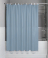 Shtora dlya vannoj IDDIS svetlo-seryj 1
