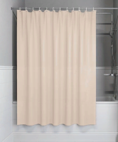 Shtora dlya vannoj IDDIS 200x180sm RE bezhevyj 1