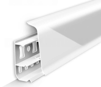 Plintus Ideal Dekonika Belyj glyancevyj