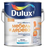 Kraska DULUX Mebel i Derevo dlya dereva, LDSP, MDF matovaya baza BW 2l