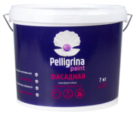 Kraska fasadnaya Pelligrina Paint akrilovaya belosnezhnaya 7kg
