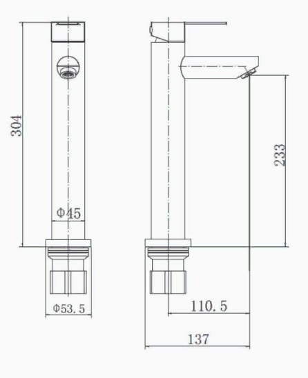 Smesitel dlya rakoviny FASHUN A51201-8 2