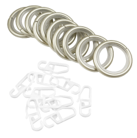 Kolco s plastikovoj vstavkoj i kryuchkom 1