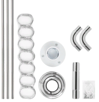 Karniz v vannuyu SANAKS uglovoj