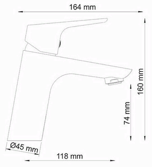 Smesitel dlya rakoviny WasserKRAFT Lippe 4503 2