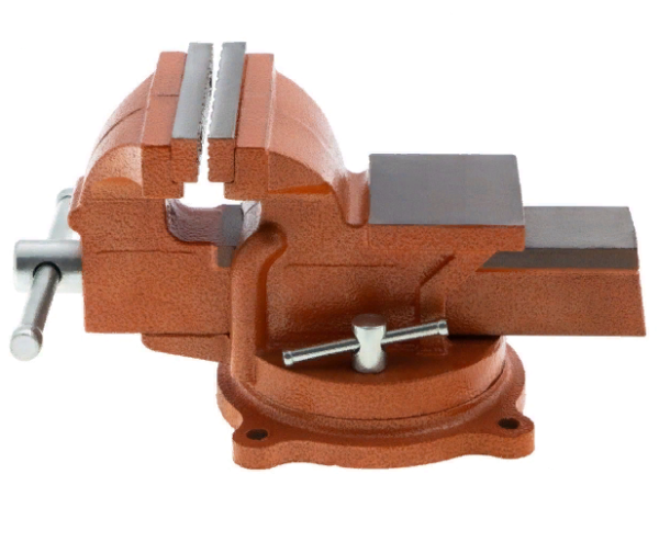 Tiski slesarnye 100mm povorotnye s nakovalnej Sparta 4