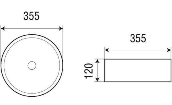 Rakovina nakladnaya AZARIO 2