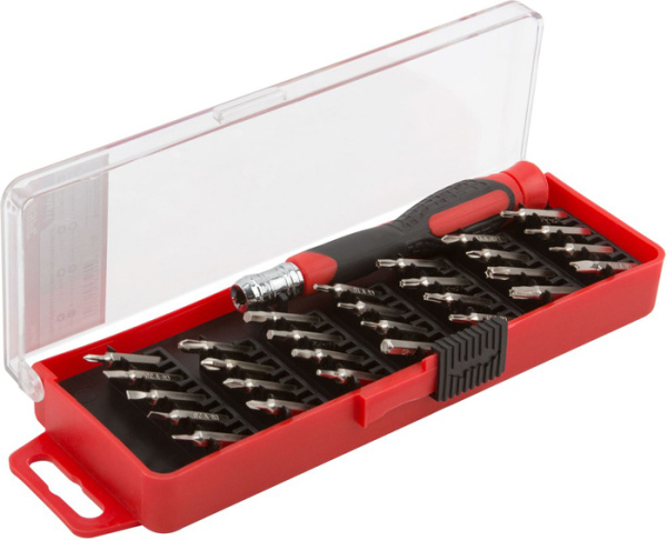 Otvertki KURS s bitami dlya tochnyh rabot (30 bit v bokse) 2