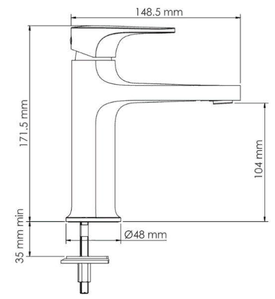 Smesitel dlya rakoviny WasserKRAFT Spree 1403 2
