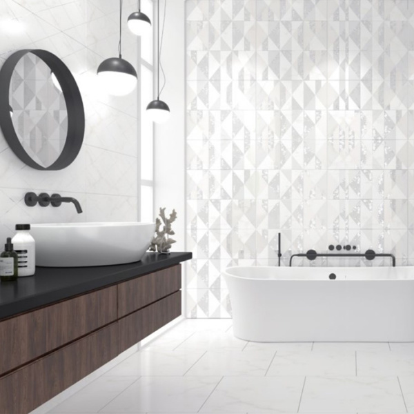 Creto Forza Calacatta White Mosaico 2