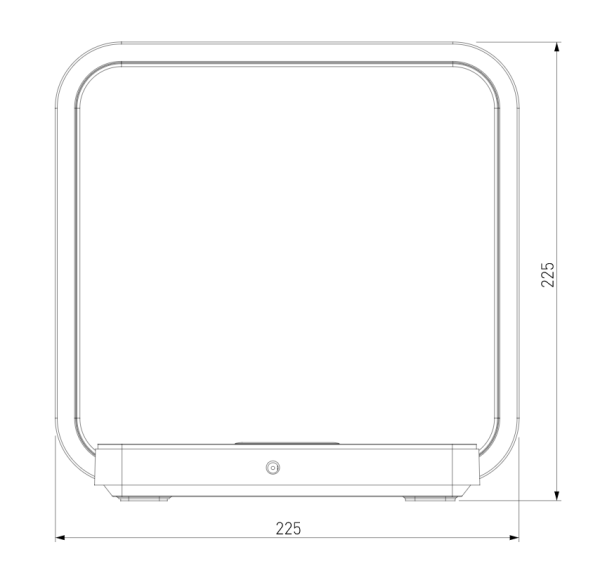 Svetilnik nastolnyj svetodiodnyj Elektrostandard belyj 2