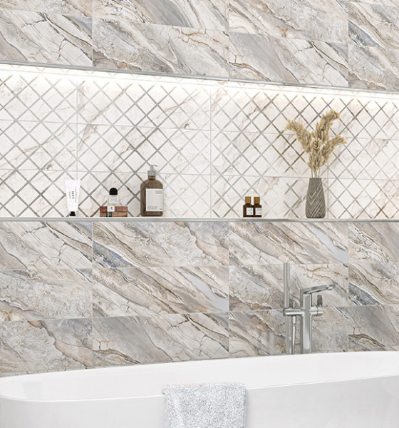 Plitka nastennaya Delacora Delight Taupe 2