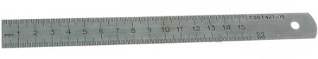 Linejka RUSSIA 150mm metallicheskaya 30560
