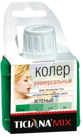 Koler miks TICIANA universalnyj zelenyj 80ml F718