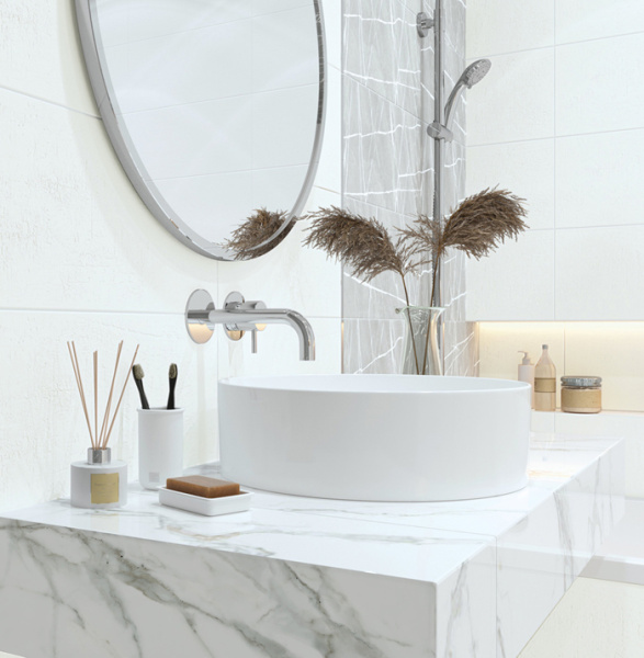 Plitka nastennaya New Trend Chicago Lay White 2