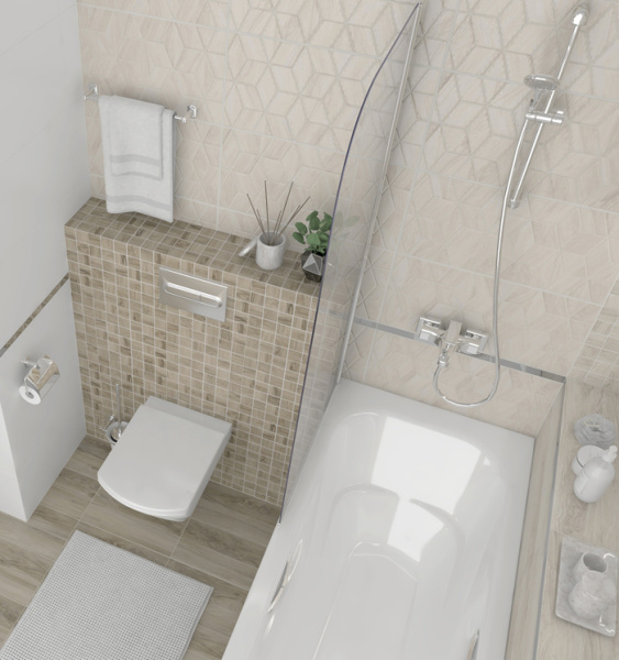 Mozaika Laparet Forest korichnevyj 30h30 2