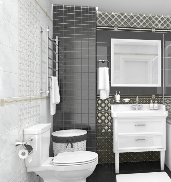 Dekor Laparet Royal kofejnyj svetlyj 20h60 2