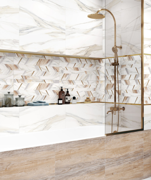 Plitka nastennaya New Trend Volcano Wood 2