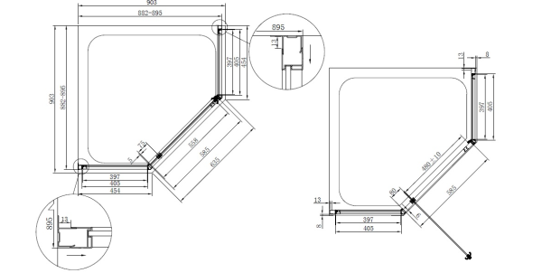 Dushevoe ograzhdenie 3
