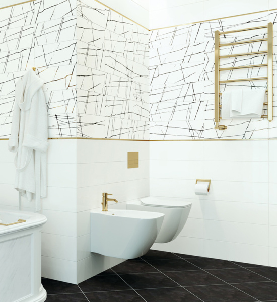 Plitka nastennaya New Trend Chicago White Rock 2