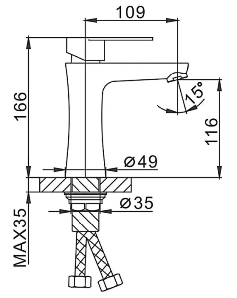 Smesitel dlya rakoviny FRAP F1048 satin 2