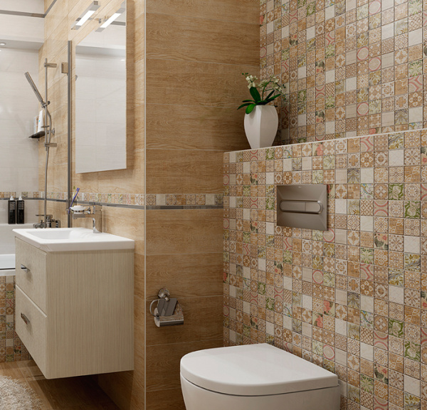 Plitka nastennaya Laparet Kiparis mozaika 2