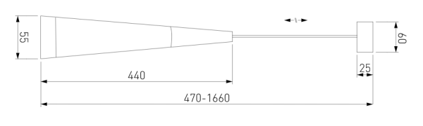 Svetilnik podvesnoj svetodiodnyj ELEKTROSTANDARD a044559 2